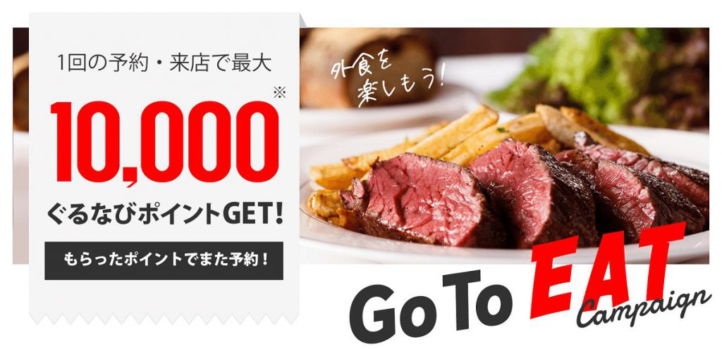 東京都荒川区内でぐるなびでのGo To Eatキャンペーンに参加している40店舗の一覧