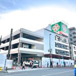 2021年春オープン予定のライフ 東日暮里店 足場等が撤去されて外観が露わになりました