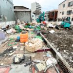 新三河島駅前にあった「ナルビ」「白樺」「たべのみや Waki」の建物が全て取り壊されました