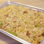 町屋の山三でテイクアウトしたチャーハンが最高の美味しさだった！