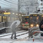 2022年1月6日に荒川区内でも雪が積もりました 町屋駅周辺の様子を写真でレポート