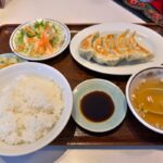 日暮里駅前にある町中華の「大三元」でランチに美味しい餃子定食を食べてみた
