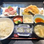 三ノ輪駅の近くにある「丸長鮨」で食べた1000円の天ぷら・お刺身定食が豪華だった！